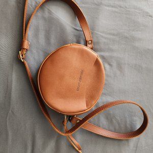 Portland Leather Goods - Small Circle Crossbody - Honey